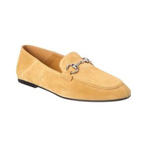 Gucci Jordaan Suede Loafer, Beige